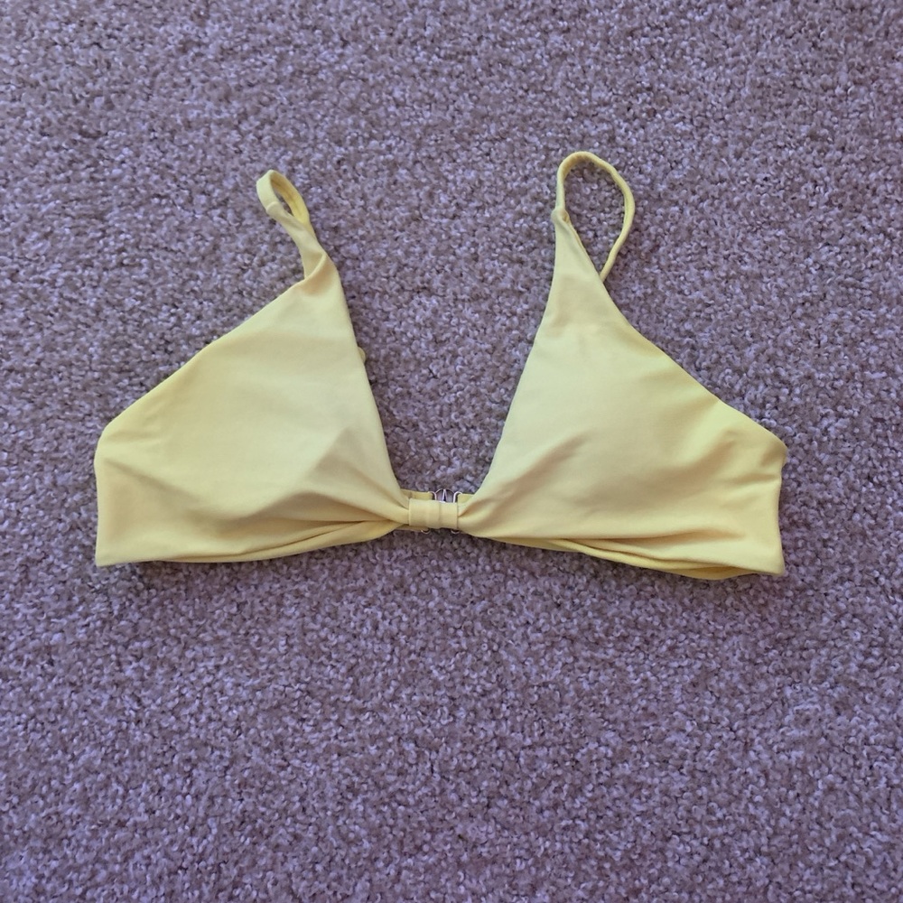 Yellow Bikini Top